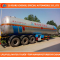 China fabricante precio competitivo 3 ejes 50cbm LPG tanque de remolque